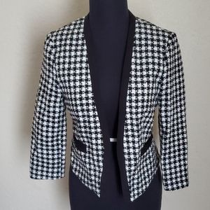 Forever 21 Houndstooth Blazer S